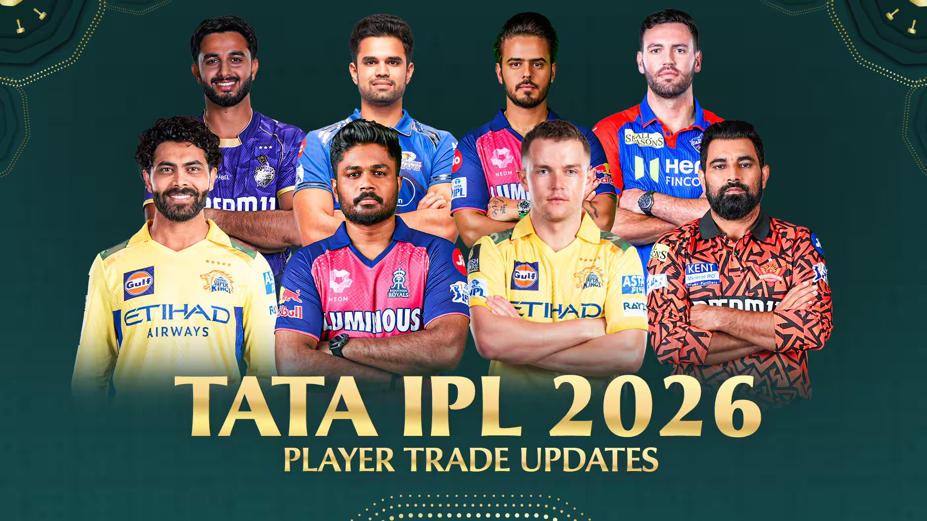 IPL 2026 all teams and captains - Oexch9
